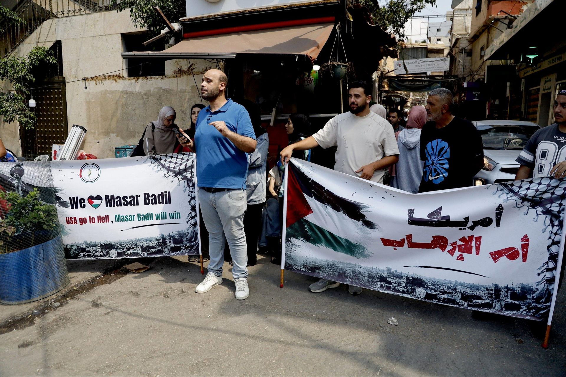 وقفة فلسطينية في بيروت رفضاً للعقوبات الأميركية على فلسطين أكشن والمسار الثوري البديل - سبوتنيك عربي, 1920, 28.08.2026