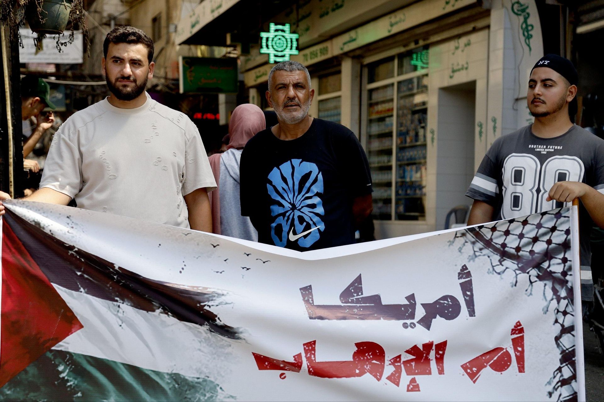 وقفة فلسطينية في بيروت رفضاً للعقوبات الأميركية على فلسطين أكشن والمسار الثوري البديل - سبوتنيك عربي, 1920, 28.08.2026