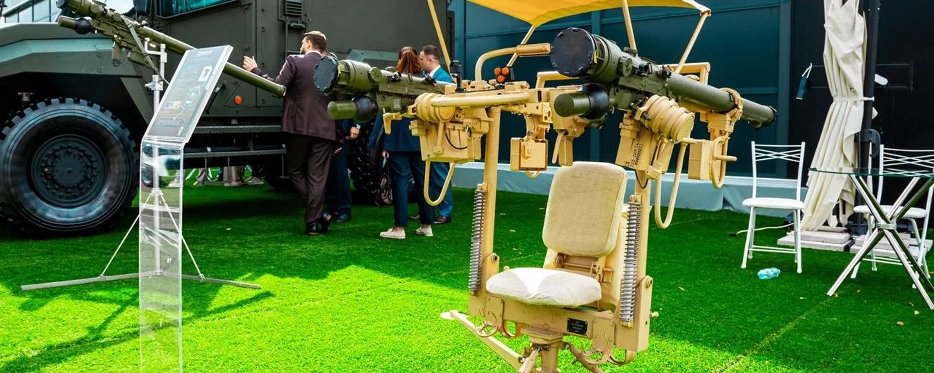 المنظومات عالية الدقة تستعرض أسلحتها الأكثر تطوراً في معرض العلمين الدولي للطيران 2026 - سبوتنيك عربي, 1920, 07.09.2026