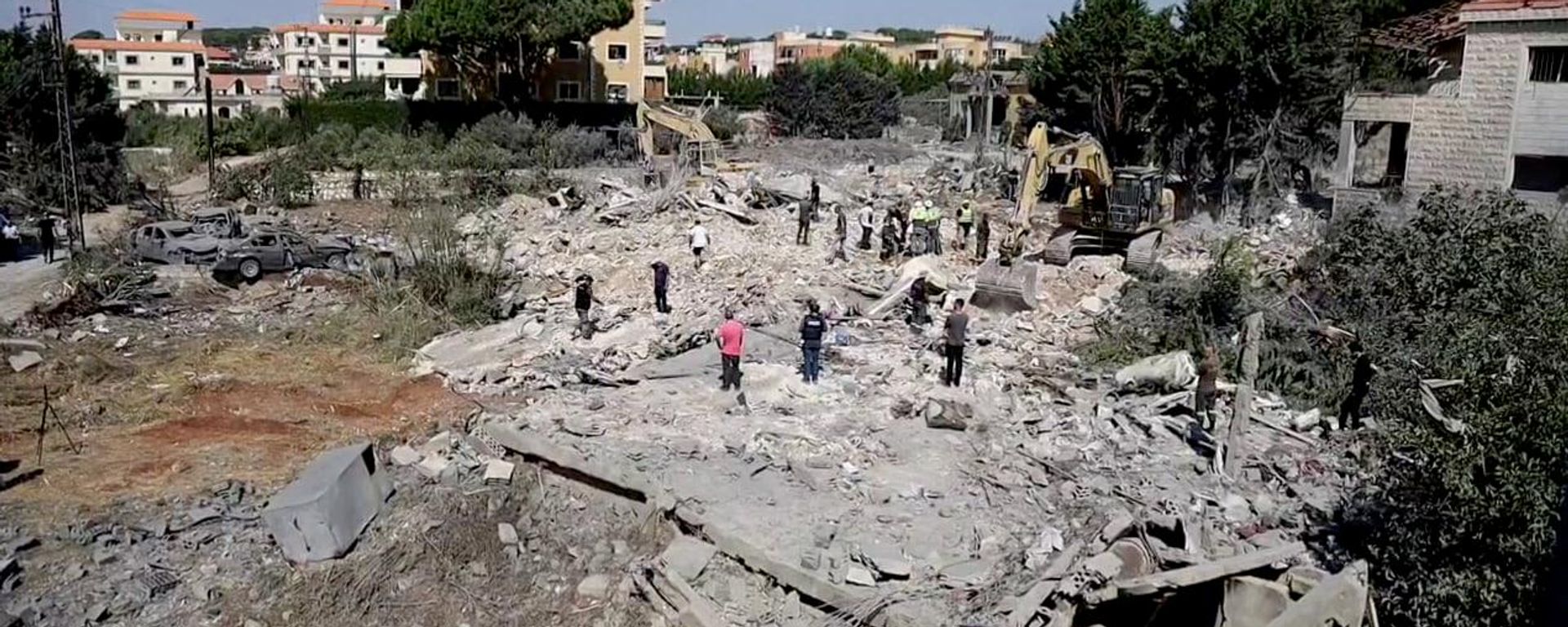 دمار كبير وهلع بين السكان... مأساة الغارات الإسرائيلية تتكرر في كفر رمان جنوبي لبنان - سبوتنيك عربي, 1920, 07.09.2026