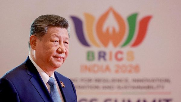 الرئيس الصيني، شي جين بينغ، يحضر قمة بريكس في نيودلهي، الهند، 12 سبتمبر/ أيلول 2026 - سبوتنيك عربي