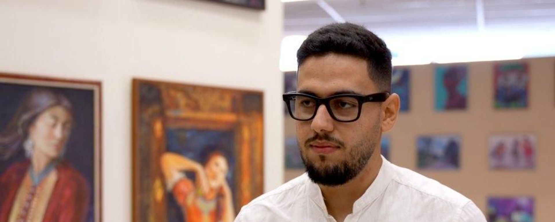 رئيس قسم الإعلام والتواصل باللجنة الوطنية المغربية للمهرجان العالمي للشباب، المهدي يوس   - سبوتنيك عربي, 1920, 13.09.2026