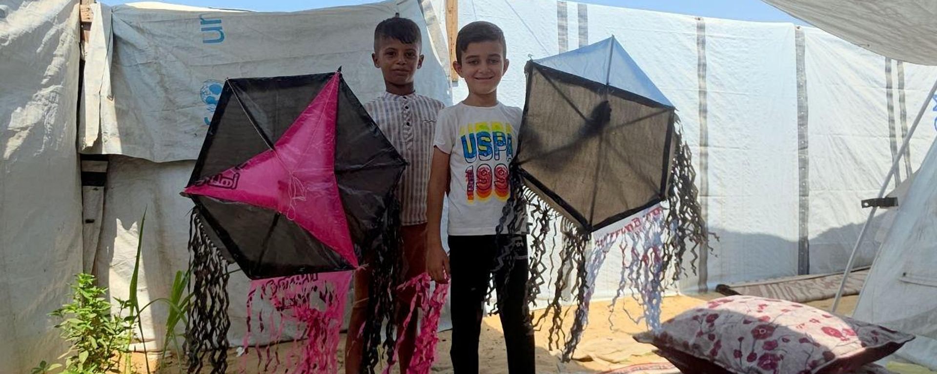 تحت وطأة التهديد الإسرائيلي... أطفال غزة يودعون الطائرات الورقية ويفقدون آخر متنفس لهم - سبوتنيك عربي, 1920, 16.09.2026