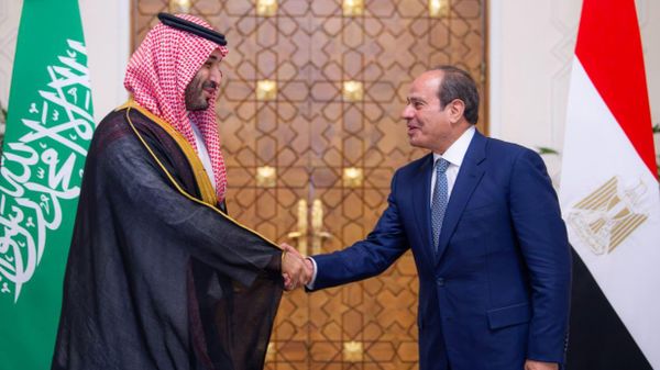الرئيس المصري عبد الفتاح السيسي وولي العهد السعودي محمد بن سلمان - سبوتنيك عربي