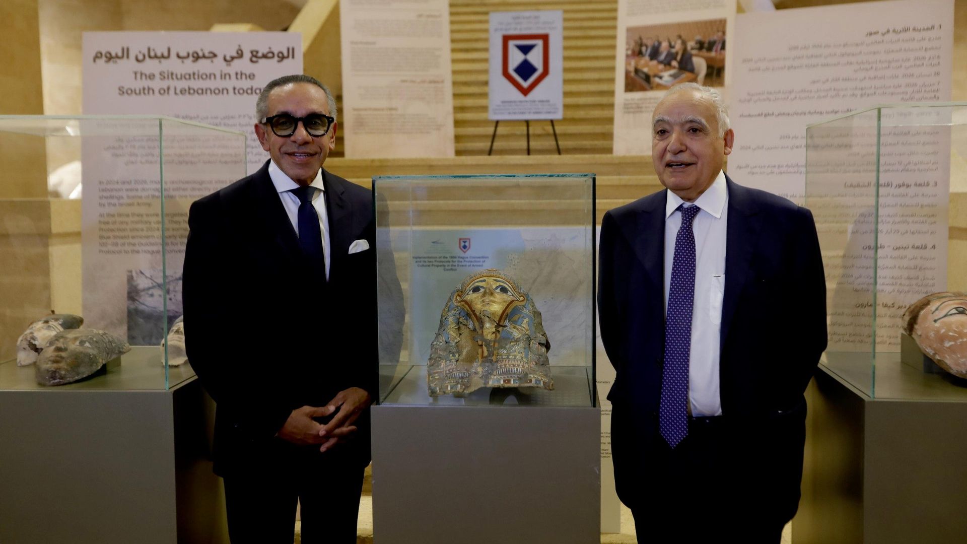 لبنان يسلم مصر 37 قطعة أثرية فرعونية ضبطت في ميناء بيروت لبنان يسلم مصر 37 قطعة أثرية فرعونية ضبطت في ميناء بيروت - سبوتنيك عربي, 1920, 16.09.2026