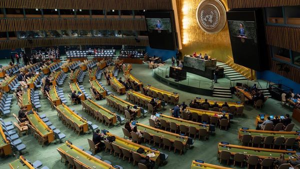انطلاق فعاليات اليوم الثاني من الدورة الـ81 للجمعية العامة للأمم المتحدة في نيويورك - سبوتنيك عربي