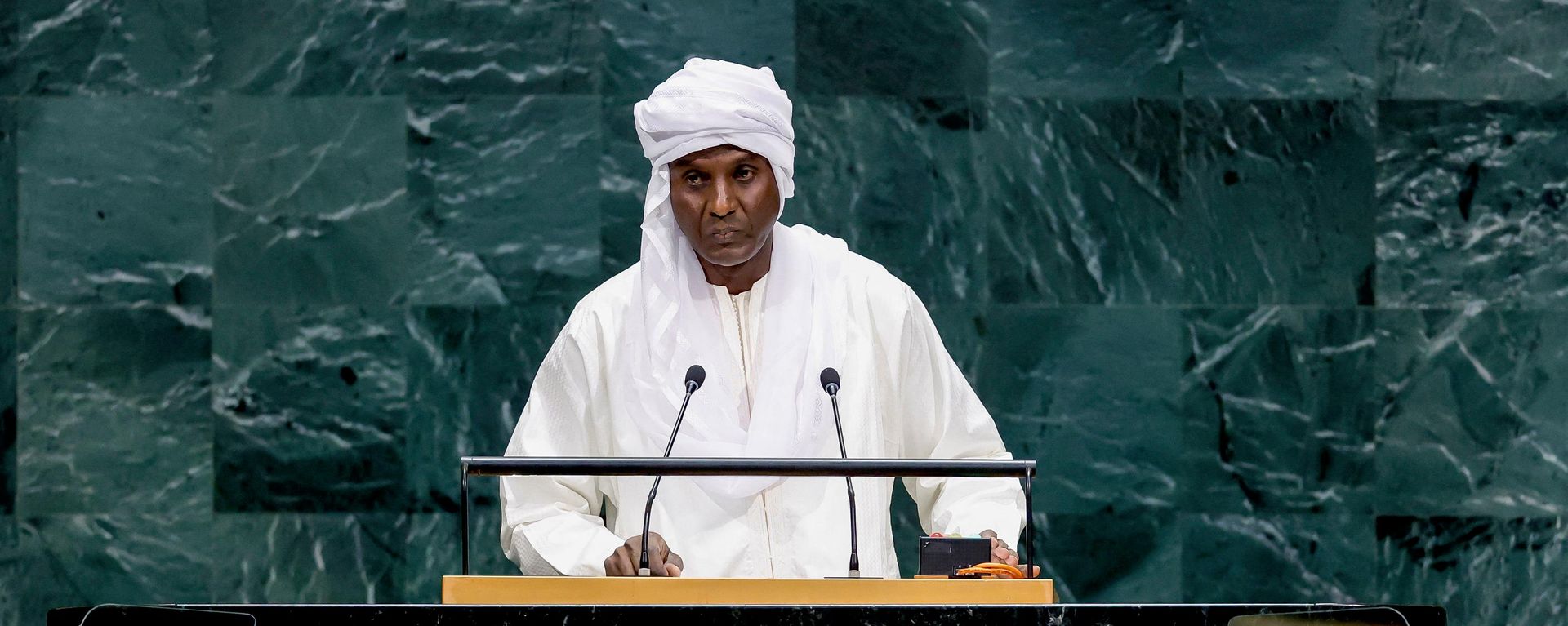 رئيس وزراء جمهورية النيجر، علي محمد لمين زين - REUTERS - سبوتنيك عربي, 1920, 26.09.2026