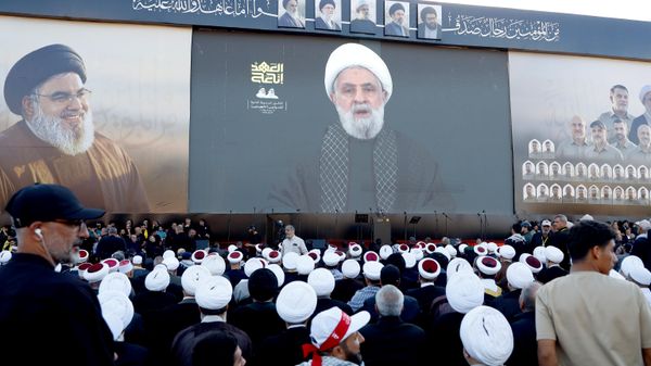حزب الله يحيي الذكرى الثانية لاغتيال أمينيه السابقين نصر الله وصفي الدين - سبوتنيك عربي