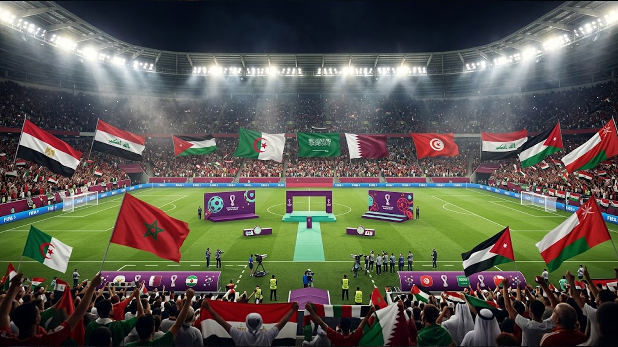 أقوى 10 منتخبات عربية في تصنيف "فيفا" لعام 2026