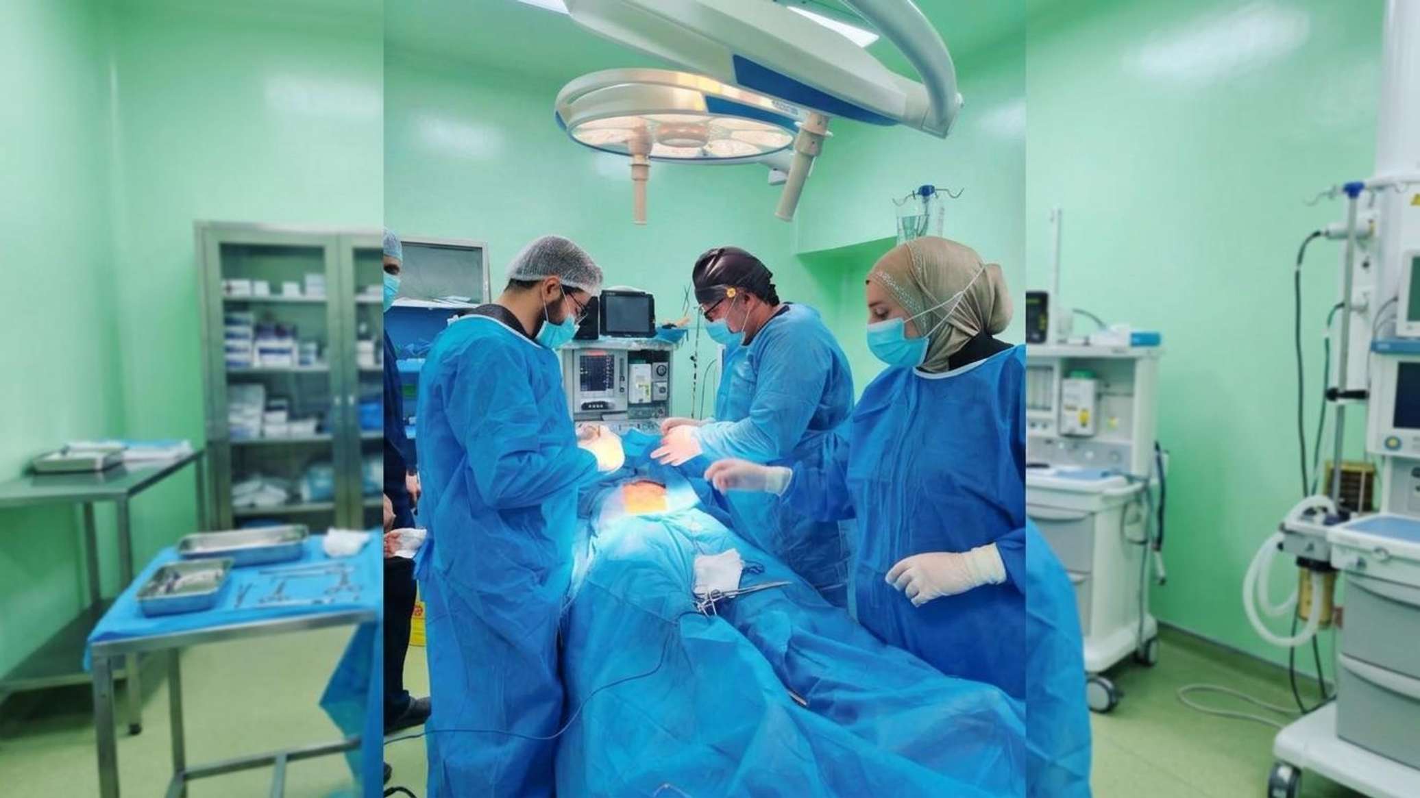 استخراج 214 إبرة ودبوسا من بطن مريض عراقي