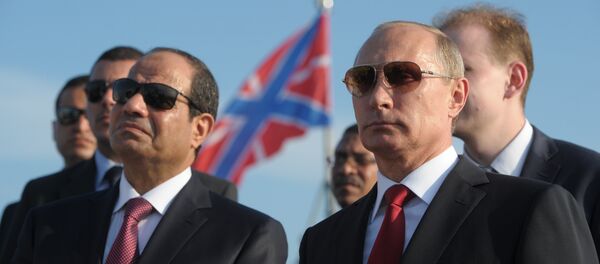 فلاديمير بوتين وعبد الفتاح السيسي - سبوتنيك عربي