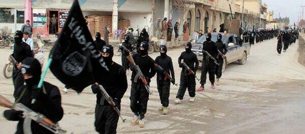 Islamic State fighters in Syria Islamic State fighters in Syria - سبوتنيك عربي