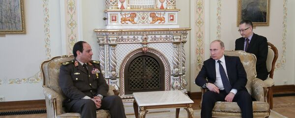 بوتين والسيسي - سبوتنيك عربي