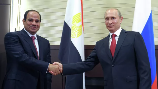 فلاديمير بوتين وعبد الفتاح السيسي - سبوتنيك عربي
