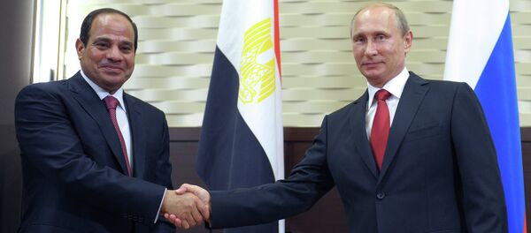 فلاديمير بوتين وعبد الفتاح السيسي - سبوتنيك عربي