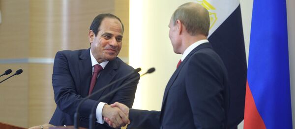 فلاديمير بوتين وعبد الفتاح السيسي فلاديمير بوتين وعبد الفتاح السيسي - سبوتنيك عربي