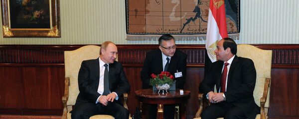 لقاء بوتين والسيسي في مصر لقاء بوتين والسيسي في مصر - سبوتنيك عربي