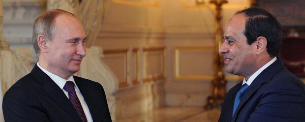 بوتين والسيسي - سبوتنيك عربي