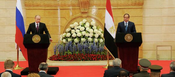 فلاديمير بوتين وعبد الفتاح السيسي - سبوتنيك عربي