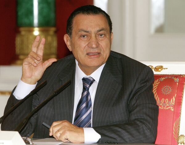 الرئيس المصري الأسبق حسني مبارك - سبوتنيك عربي