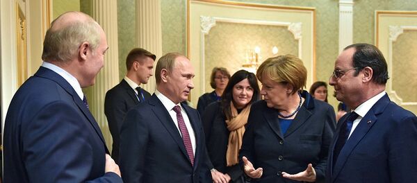 حدة ردود الأفعال خلال لقاءات مينسك حدة ردود الأفعال خلال لقاءات مينسك - سبوتنيك عربي