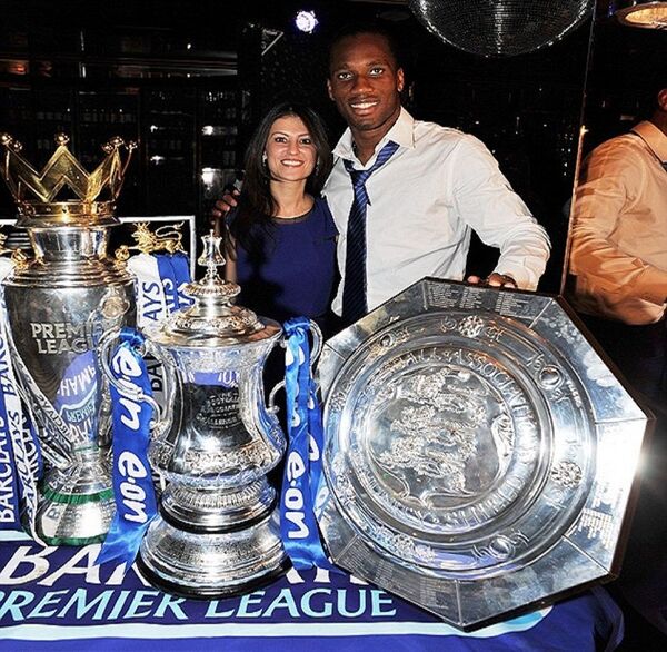 مارينا غرانوفسكايا و مهاجم تشيلسي السابق ديديه دروغبا مارينا غرانوفسكايا و مهاجم تشيلسي السابق ديديه دروغبا - سبوتنيك عربي