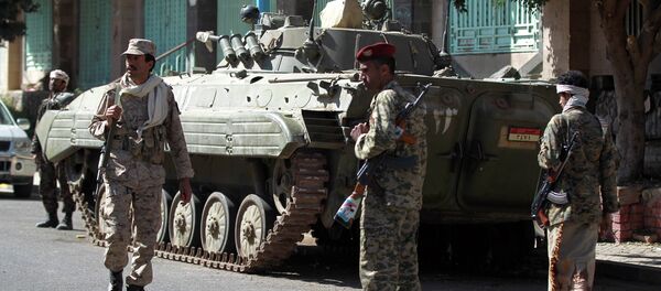 الجنود اليمنيين الموالين للحوثيين الجنود اليمنيين الموالين للحوثيين - سبوتنيك عربي