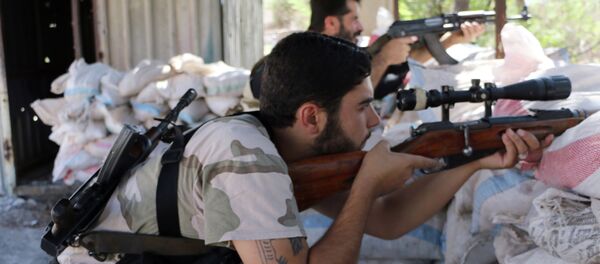 مقاتل من الجيش السوري الحر مقاتل من الجيش السوري الحر - سبوتنيك عربي