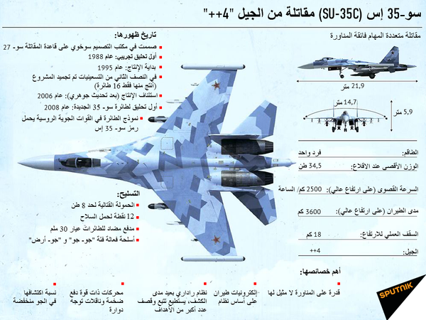 الدفاع الروسية تنشر مقطعا مصورا لمناورات جوية شاركت فيها سو 35 إس...فيديو - سبوتنيك عربي