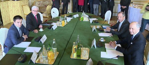 اجتماع وزراء خارجية رباعية النورماندي (24/2/2015) اجتماع وزراء خارجية رباعية النورماندي (24/2/2015) - سبوتنيك عربي