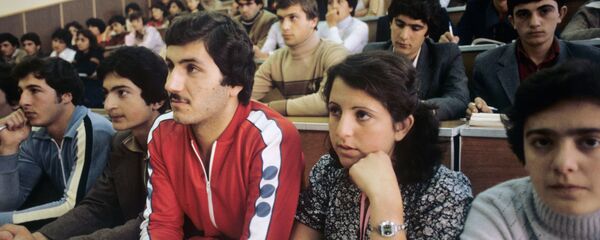 طلاب جامعة - سبوتنيك عربي