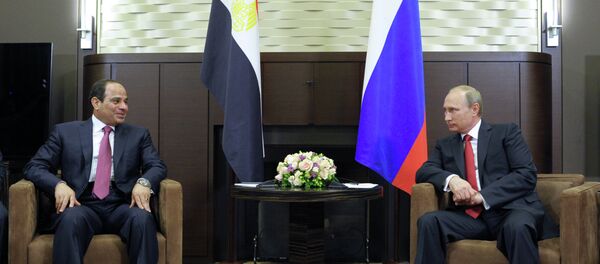 فلاديمير بوتين وعبد الفتاح السيسي - سبوتنيك عربي