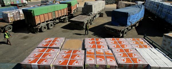 معبر كرم أبو سالم - سبوتنيك عربي