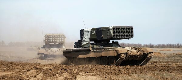 قاذفة TOS-1A - سبوتنيك عربي