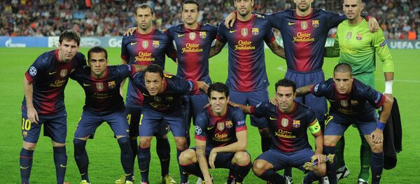 فريق برشلونة الإسباني فريق برشلونة الإسباني - سبوتنيك عربي