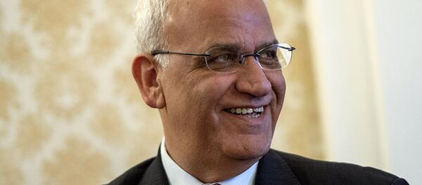 كبير المفاوضين الفلسطينيين صائب عريقات كبير المفاوضين الفلسطينيين صائب عريقات - سبوتنيك عربي