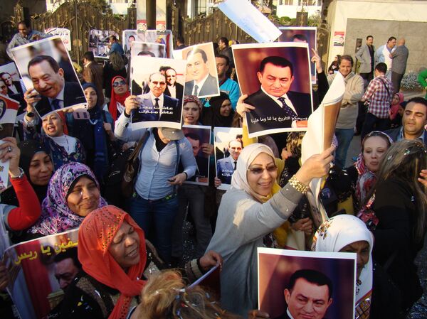 انصار الرئيس السابق حسني مبارك - سبوتنيك عربي