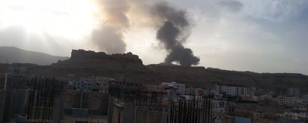 صنعاء - طيران تحالف - قصف - مخازن نفط - سبوتنيك عربي