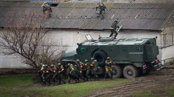 تدريبات قوات الأمن الداخلي في جنوب روسيا - سبوتنيك عربي