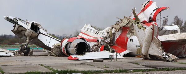حطام طائرة الرئيس البولندي ليخ كاتشينسكي - سبوتنيك عربي