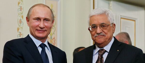 الرئيس محمود عباس والرئيس فلاديمير بوتين - سبوتنيك عربي