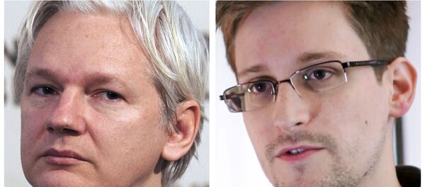 إدوارد سنودن وجوليان أسانج - سبوتنيك عربي