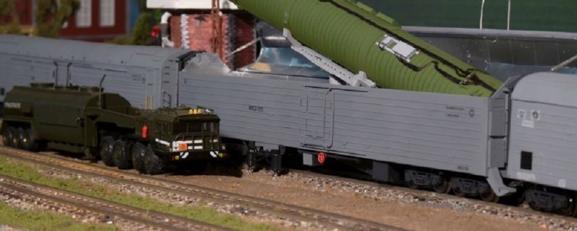 صاروخ نووي استراتيجي عابر للقارات محمول على عربة قطار - سبوتنيك عربي, 1920, 05.02.2025