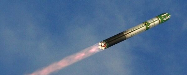 صاروخ نووي استراتيجي أثناء التحليق - سبوتنيك عربي