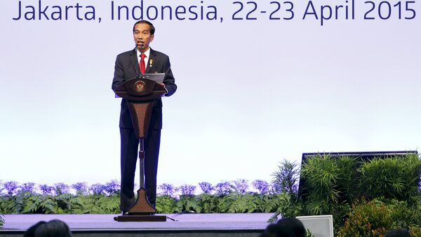 الرئيس الإندونيسي في افتتاح قمة بلدان آسيا وأفريقيا في جاكرتا - سبوتنيك عربي