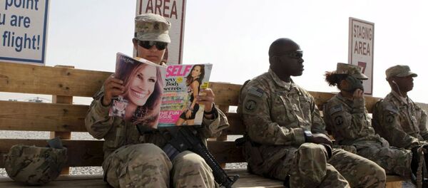 جندية أمريكية جندية أمريكية - سبوتنيك عربي