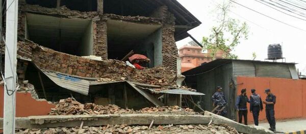 آثار الزلزال في نيبال - سبوتنيك عربي