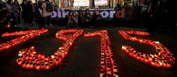 مسيرة تكريم ذكرى الأرمن ضحايا مذبحة عام 1915 في برلين - سبوتنيك عربي