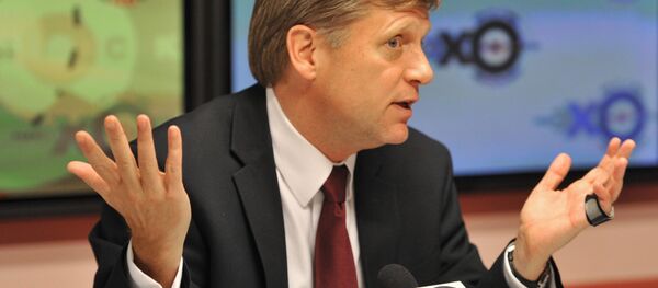 مايكل ماكفول، سفير الولايات المتحدة لدى روسيا مايكل ماكفول، سفير الولايات المتحدة لدى روسيا - سبوتنيك عربي