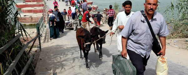 نازحين عراقيين - سبوتنيك عربي